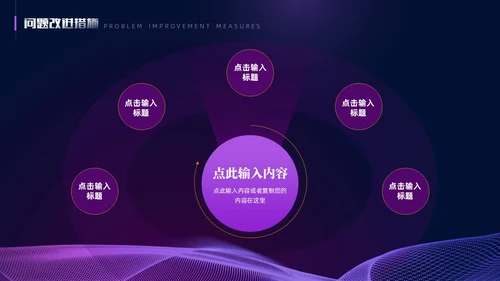 紫色暗调简约风个人工作总结PPT模板