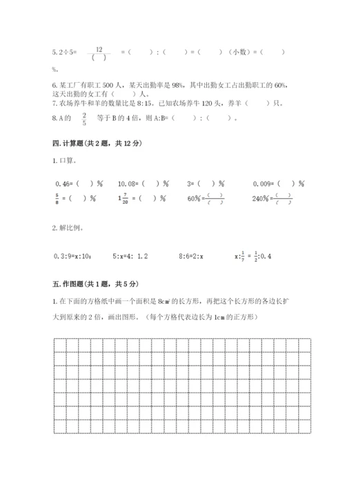 六年级下册数学期末测试卷附参考答案【名师推荐】.docx