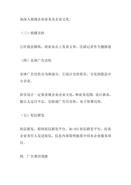 企业宣传专项策划专业方案.docx