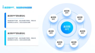 创意通用总分关系多项PPT