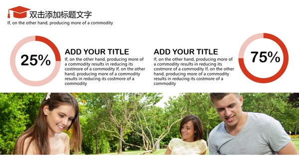 红色大学生职业规划PPT