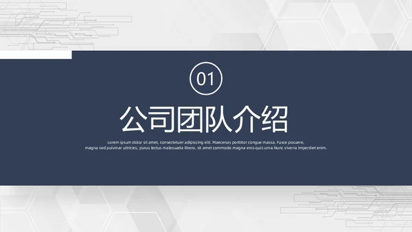 简约商业计划书PPT模板