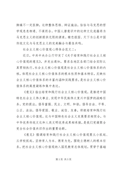 社会主义核心价值观心得体会范文.docx