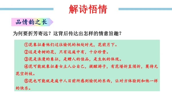 八年级上册第三单元  课外古诗词诵读（教学课件）(共73张PPT)