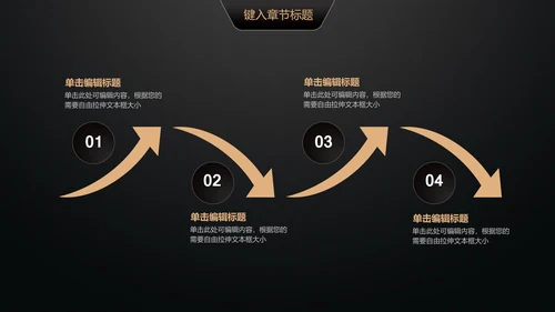 黑金轻奢商业计划书通用PPT模版