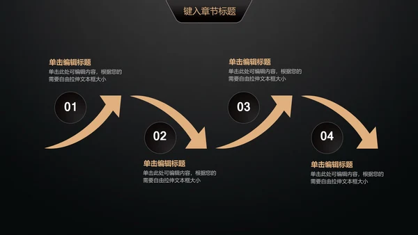 黑金轻奢商业计划书通用PPT模版