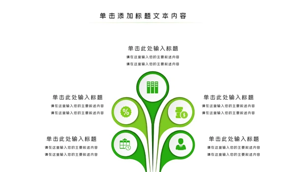 绿色环保生态文明城市PPT模板