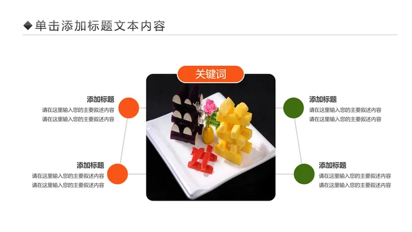 舌尖上的美食中华美食文化PPT模板