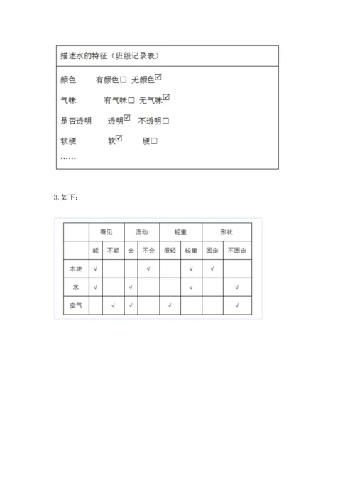 教科版一年级下册科学期末测试卷及参考答案（考试直接用）.docx