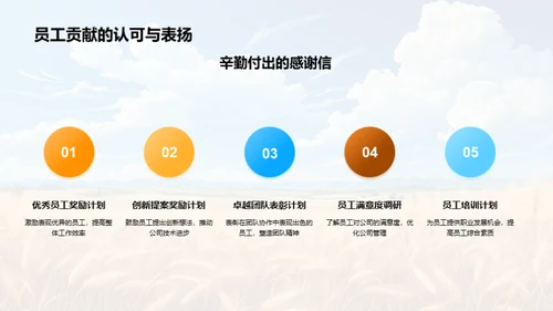 20XX年度业绩盘点