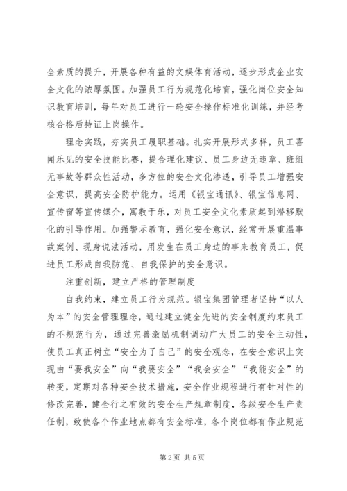 加强安全文化建设促进主体责任落实.docx