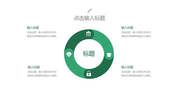植物年终总结模版PPT模板