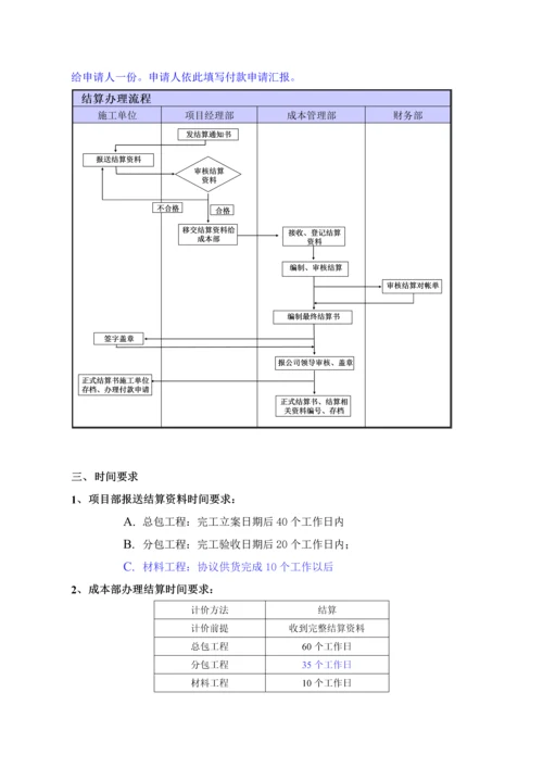 万科申请说明结算进度款操作作业流程指引的说明.docx