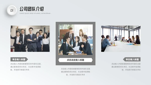 微粒体商业计划书PPT模板