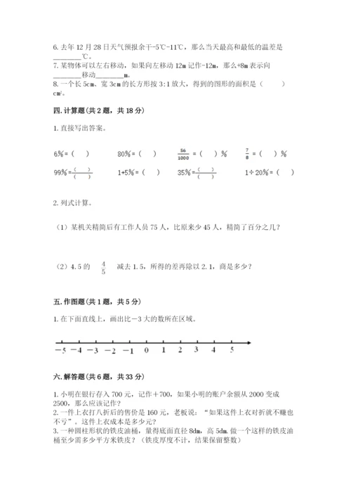 小升初数学期末测试卷有完整答案.docx