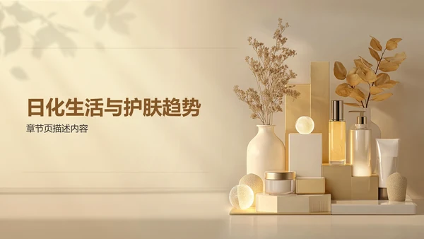护肤产品介绍PPT模板