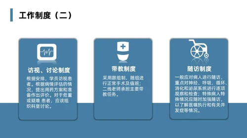 蓝色简约风课件急诊科规范化培训培训课件PPT模板业务培训