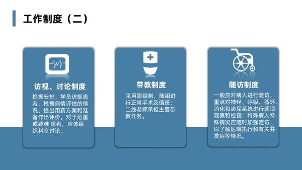 蓝色简约风课件急诊科规范化培训培训课件PPT模板业务培训