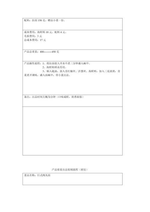 产品质量出品重点标准流程介绍.docx