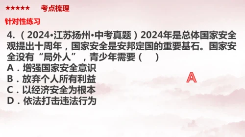 第四单元 《维护国家利益》复习课件(共38张PPT)