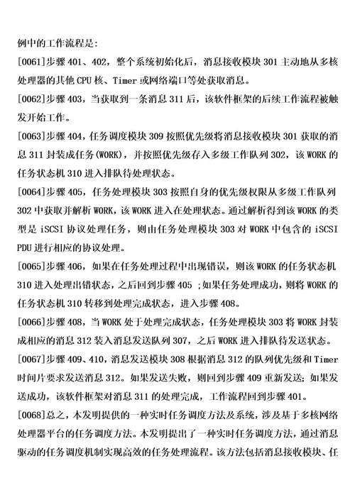 一种基于多核网络处理器的实时任务调度方法及系统的制作方法