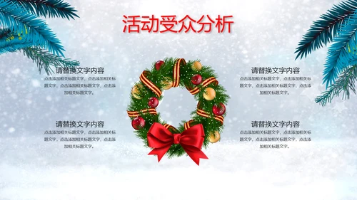 圣诞快乐圣诞节组织活动策划方案PPT模板