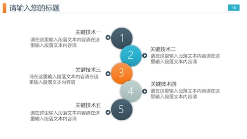 网络信息技术安全主题ppt模板