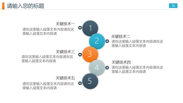 网络信息技术安全主题ppt模板