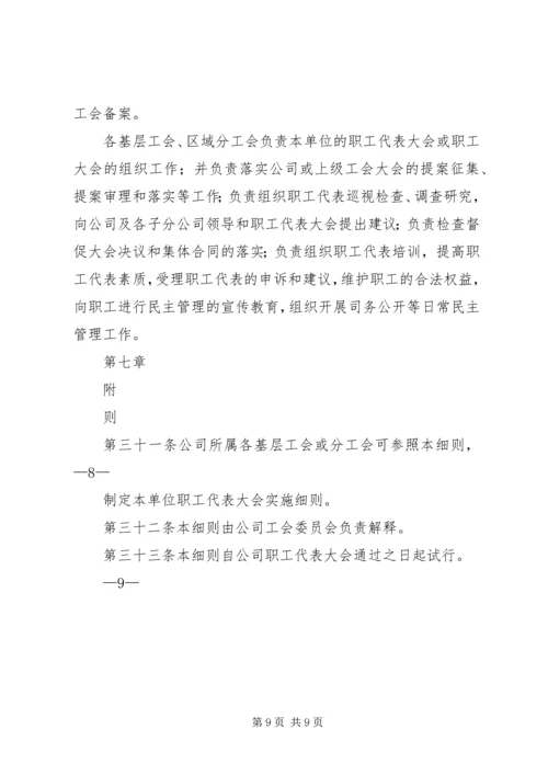 会议材料4职工代表大会实施细则(试行).docx