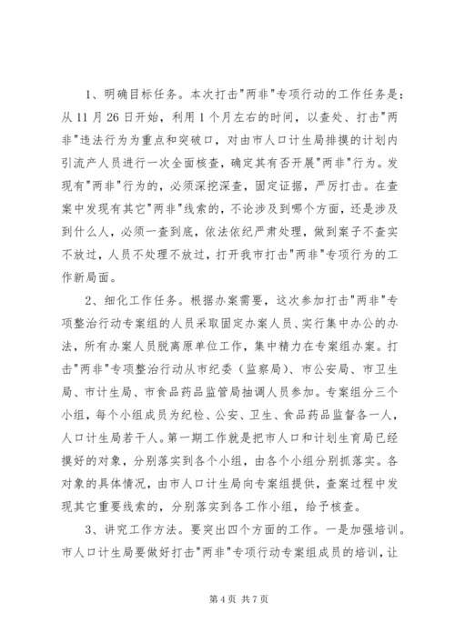 市长在两非打击动员会讲话.docx