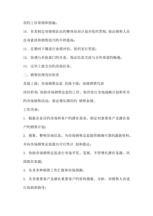 公关营销部各岗位职责.docx