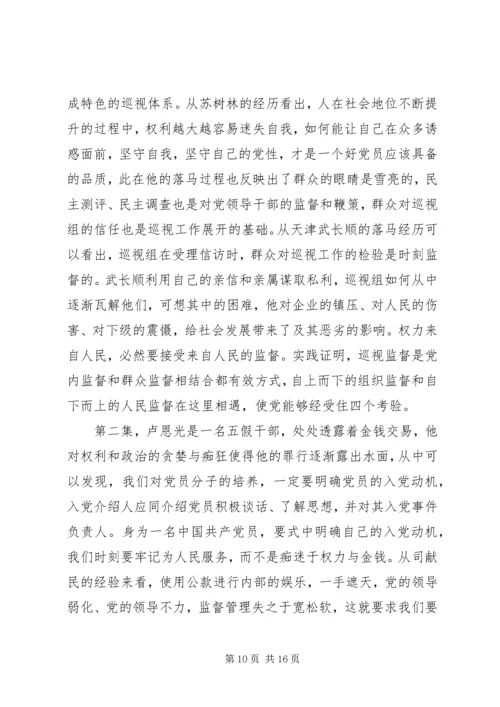 巡视利剑党员观后感.docx