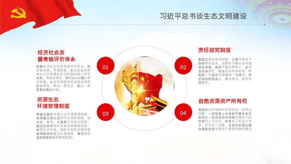 共建生态文明美丽中国世博会讲话PPT模板