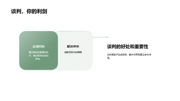 谈判策略与项目管理