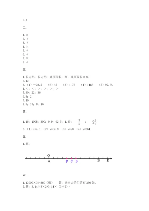 济南市外国语学校小升初数学试卷新版.docx