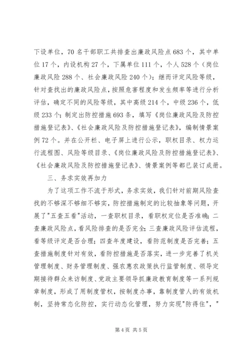 学校开展廉洁自律教育及廉政风险防控工作情况汇报 (4).docx