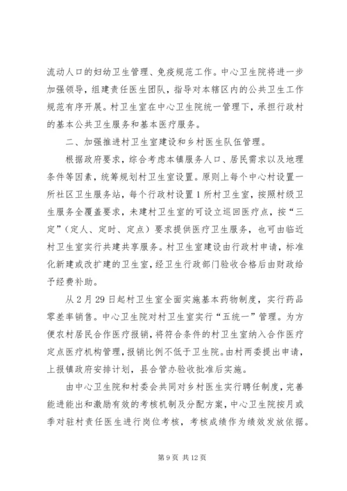 社区公共卫生管理工作计划.docx