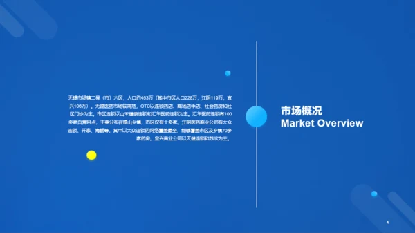 蓝色科技二级城市市场营销状况年度总结PPT案例