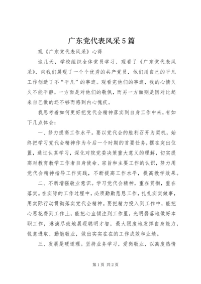 广东党代表风采5篇 (3).docx