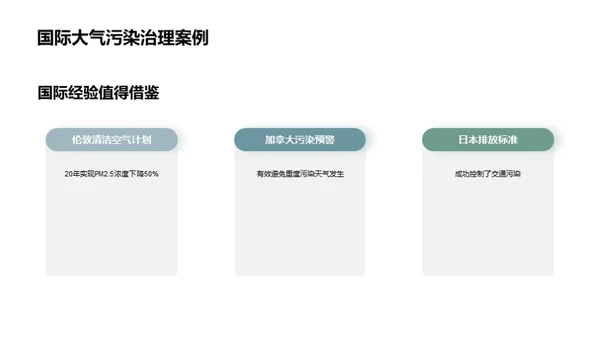 大气治理：策略与行动