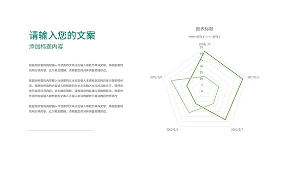 绿色商务风工作述职报告PPT模板
