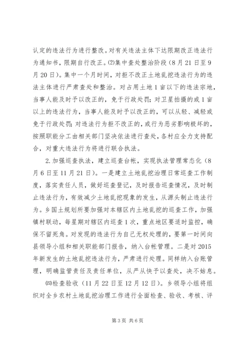 集中治理农村土地乱挖工作实施方案.docx