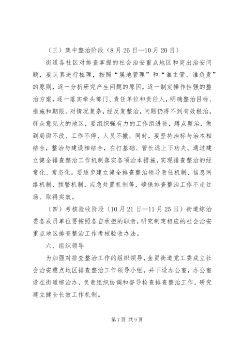 街道毒品问题重点整治工作实施方案 (3).docx