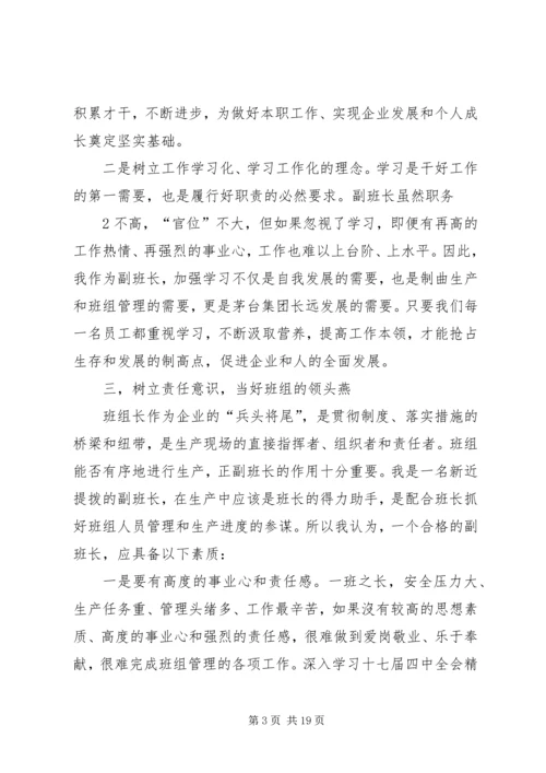 学习十七届四中全会心得.docx