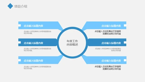 科技信息年终汇报通用PPT模板