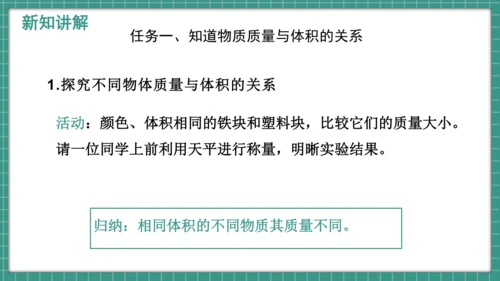 人教版物理八年级上册6.2《密度》课件（34页ppt）