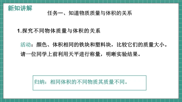 人教版物理八年级上册6.2《密度》课件（34页ppt）