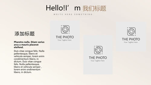 金色时尚创意公司产品介绍宣传通用PPT动态模板