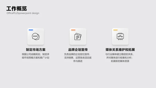 白色拟态风年中总结工作汇报PPT套装