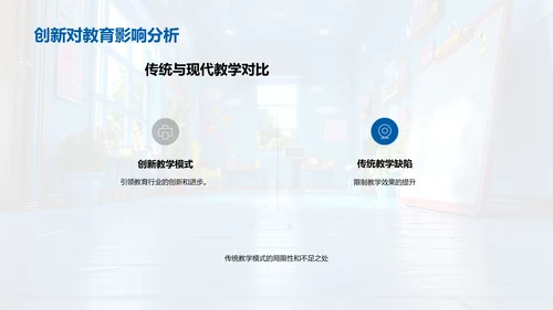 培训行业新技术展示PPT模板